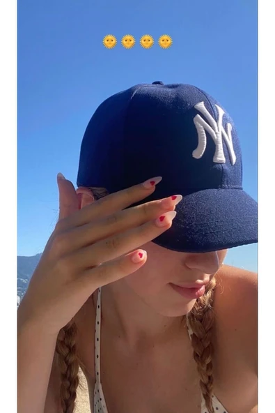 MSASTYLE Ny New York Nakışlı Spor Şapka ürün görseli 1