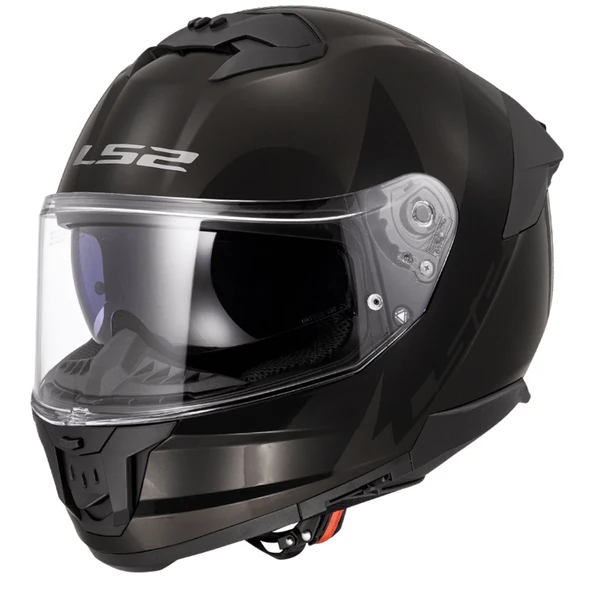 LS2 Stream 2 Thunderbız Siyah Fullface Motosiklet Kaskı ürün görseli 1
