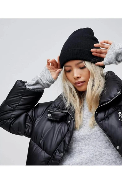 Wearflawless Unisex Kışlık Katlamalı Bere - Resim 2