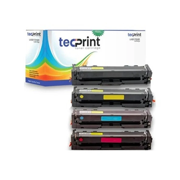 Tecprint Hp W2210/2211/2212/2213 - 207A Muadil Toner 4 Renk Çipsiz Cmyk ürün görseli 1