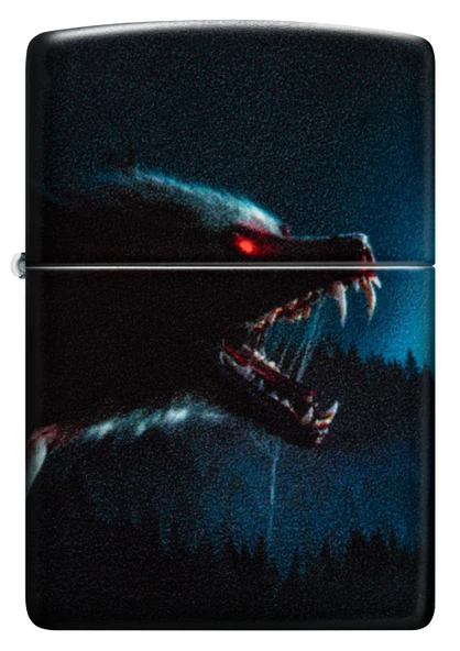 Zippo Horror Wolf Dizayn Çakmak - Resim 2