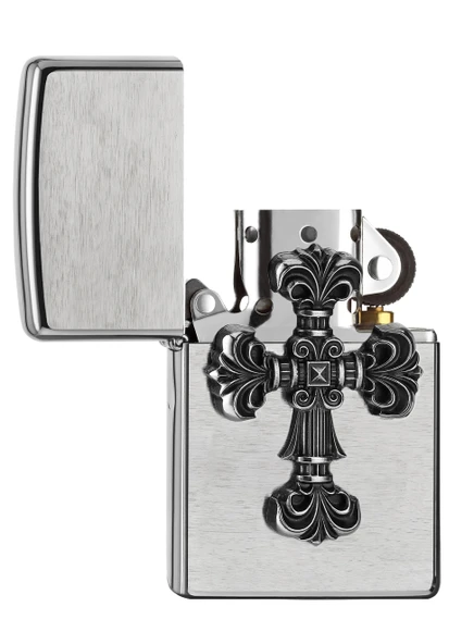 Zippo Kreuz Dizayn Çakmak - Resim 2