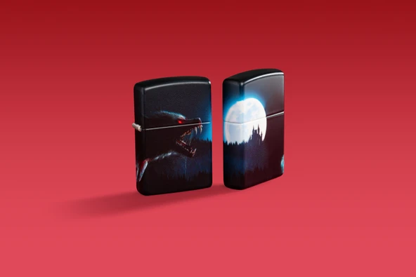 Zippo Horror Wolf Dizayn Çakmak - Resim 6