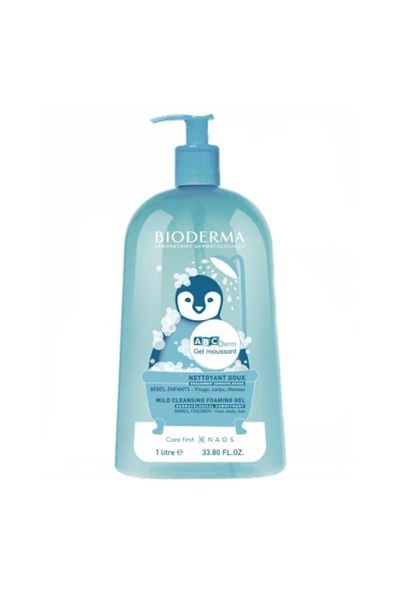 Bioderma ABC Derm Gel Moussant 1 Lt- PUANLI- SKT: 06/2028 ürün görseli 1