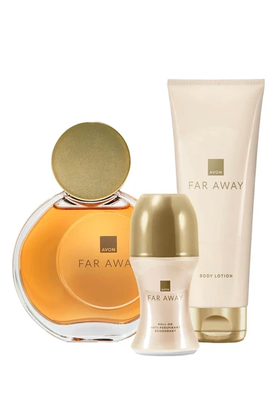 AVON Far Away Kadın Parfüm Rollon Ve Vücut Losyonu Paketi ürün görseli 1