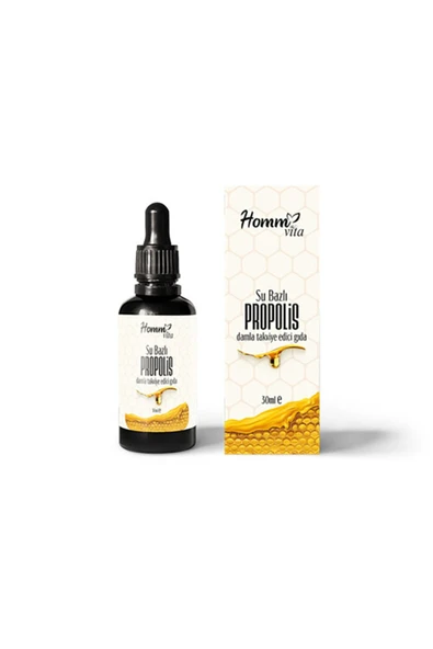 HOMM VİTA Homm Vita Su Bazlı Propolis Damla 30 ml ürün görseli 1