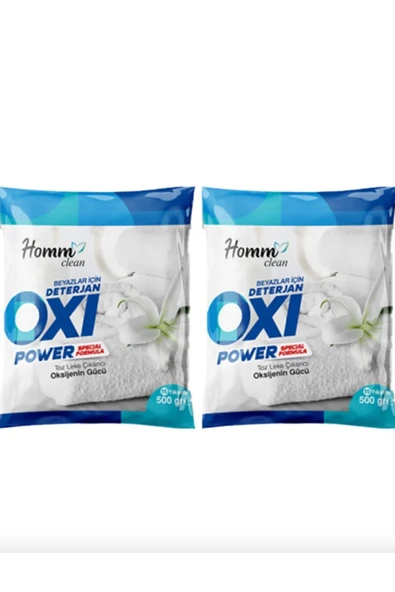HOMM CLEAN Oxi Power 2li Homm bitkisel ürün görseli 1
