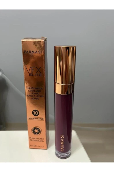 Farmasi Vfx Elite Likit Ruj 10 Mulberry Haze 4Ml ürün görseli 1