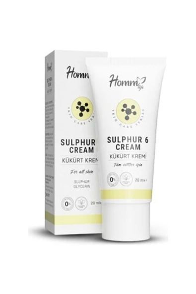 Homm Life HOMM BİTKİSEL HOMM LIFE KÜKÜRT KREMİ 20ML ürün görseli 1