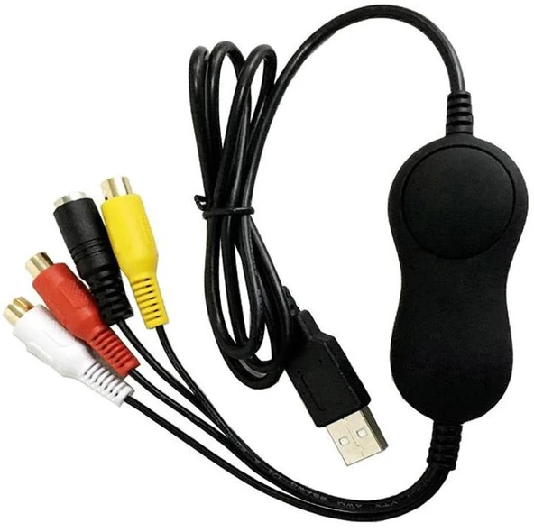 4754 USB 2.0 Xbox PS3 VHS Hi8 Mini DV Video Capture Ezcap Ekran Yakalama Kartı ürün görseli 1