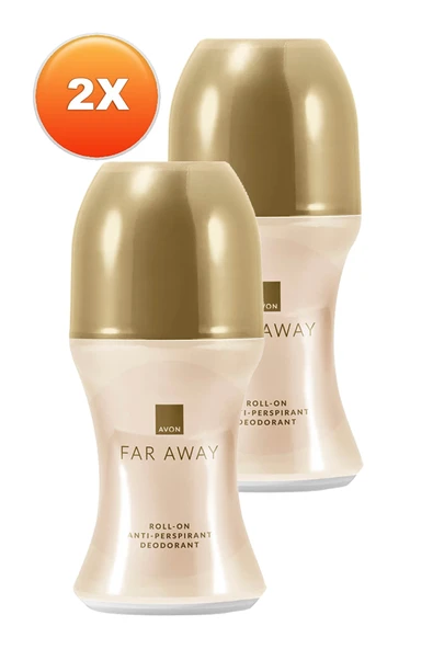 AVON Far Away Kadın Rollon 50 Ml. İkili Set - Resim 2