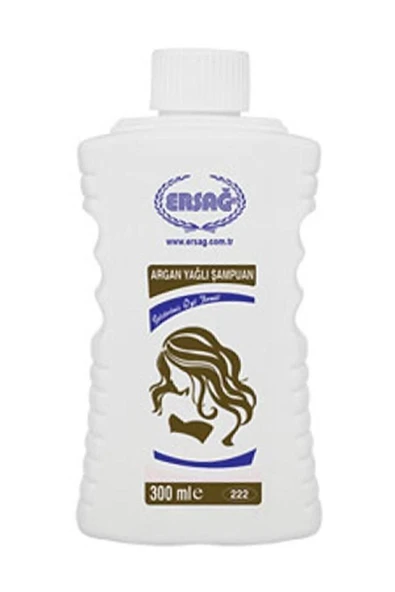 Ersağ Argan Yağlı Şampuan 300 ml(((yeni ambalaj)) ürün görseli 1