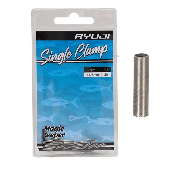 Ryuji Black Nıckel Çelik Tel Sıkıştırma Burcu 1.6*8MM (20 ADET) ürün görseli 1