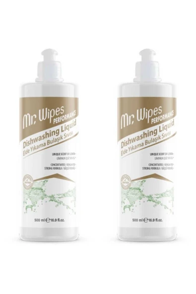 Farmasi Mr. Wipes Performance Elde Yıkama Bulaşık Sıvısı 500 ml ( 2 ADET) ürün görseli 1