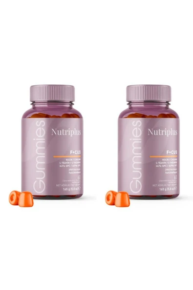 Farmasi 2'li Nutriplus Focus Gummy ürün görseli 1