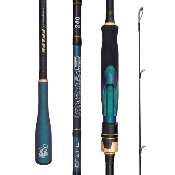 Effe Mare  15-45 Gr 240 Cm Spin Olta Kamışı - Resim 2