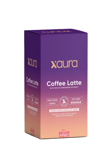 xaura X-Aura Coffee Latte 21 GR X 20 ADET ürün görseli 1
