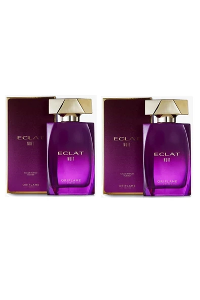 Oriflame Eclat Nuit Karşı Konulmaz Kadınsı Koku Edp Kadın Parfümü 2 Adet ürün görseli 1