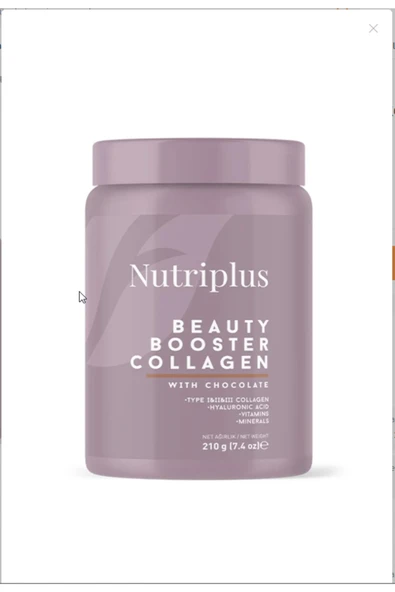Farmasi NUTRIPLUS BEAUTY BOOSTER ÇİKOLATALI KOLAJEN ürün görseli 1