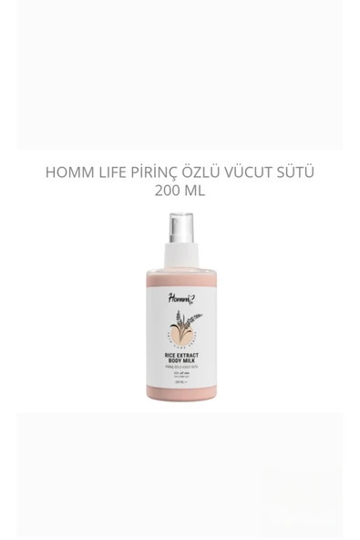ESLEM PİRİNÇ ÖZLÜ VÜCUT SÜTÜ 200 ML ürün görseli 1