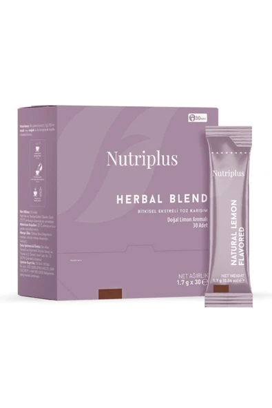 Farmasi Nutriplus Herbal Blend Limon 1,7 G*30 ürün görseli 1