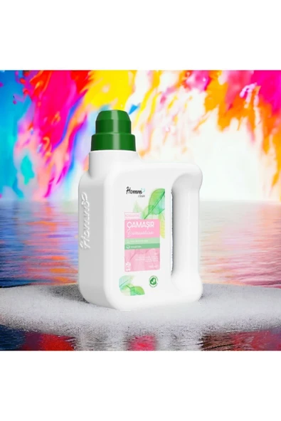 Homm Bitkisel HOMM CLEAN KONSANTRE ÇAMAŞIR YUMUŞATICISI 1000 ML ürün görseli 1