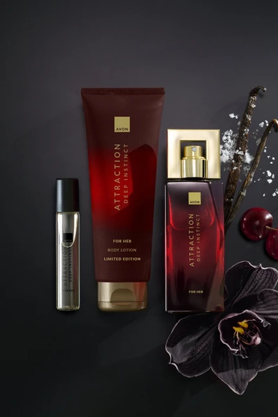 AVON Attraction Deep Instinct Kadın EDP 50ml - Resim 5