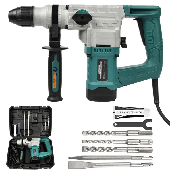 Prohummer PH199 28mm Yüksek Güçlü Döner Çekiçli Profesyonel Kırıcı Delici Hilti (Mavi) ürün görseli 1