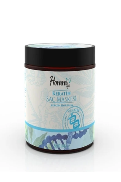 HOOM BİTKİSEL HOMM LIFE KERATİN SAÇ MASKESİ 500 ML ürün görseli 1