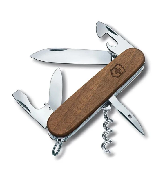 Victorinox Spartan Wood 1.3601.63 10 Fonksiyonlu Çok Amaçlı Çakı ürün görseli 1
