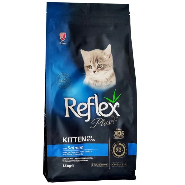 Reflex Plus Kitten Somonlu Yavru Kedi Maması 1.5 Kg ürün görseli 1