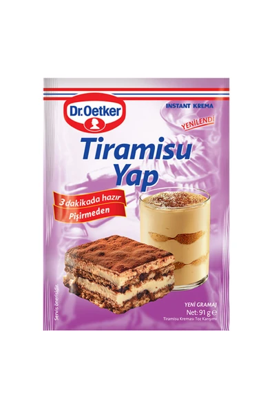 Dr. Oetker Tiramisu Yap (YeniÜretim) 91 g ürün görseli 1