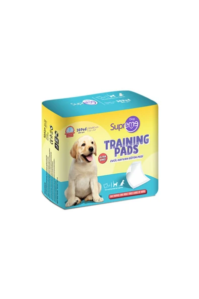 Supreme Dog Training Pads Ekstra Emici Köpek Çiş Eğitim Pedi 60x90 Cm 30'lu ürün görseli 1