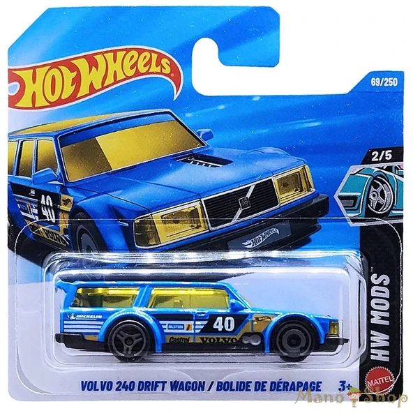 Hot Wheels Volvo 240 Drift Wagon Bolide De Derapade - JJJ36 ürün görseli 1
