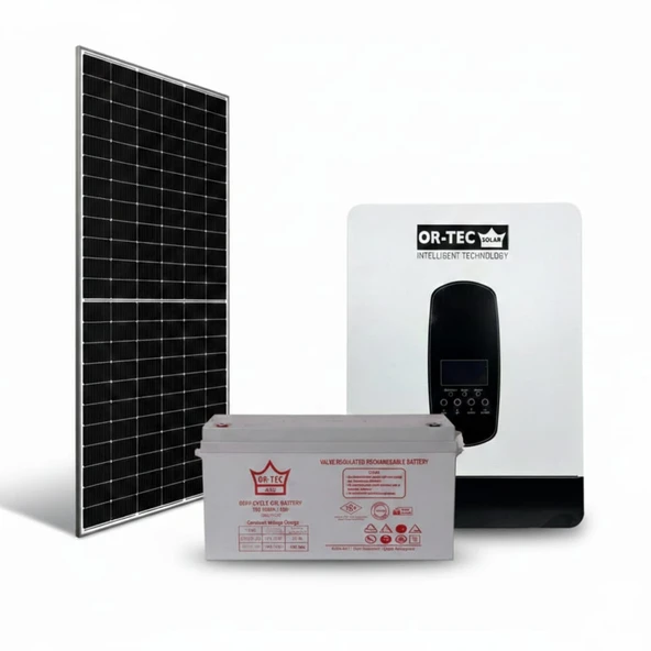 Ortec 1.8Kw Güneş Enerjisi Paketi ürün görseli 1