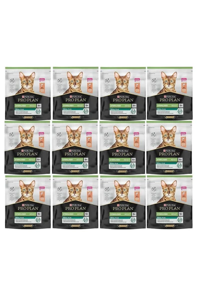 Pro Plan Proplan Sterilised Somon Kısır Kedi Maması 400 Gr*12 Adet ürün görseli 1