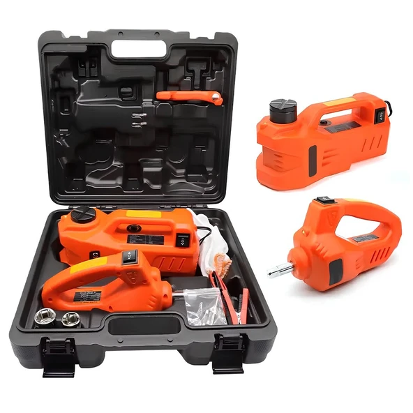 Prohummer PH314 Elektrikli 5 Ton Hidrolik Kriko Hava Pompası Bijon Anahtarı Makine Krikosu ürün görseli 1