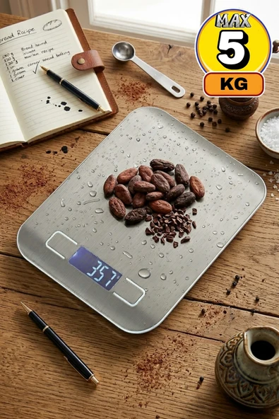 Crown Crw-7010 Dijital Mutfak Terazisi 5kg ürün görseli 1
