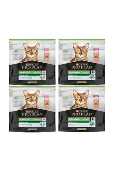 Pro Plan Proplan Sterilised Somon Kısır Kedi Maması 400 Gr*4 Adet ürün görseli 1