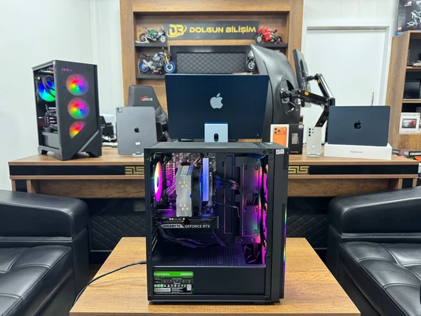 Segotep Axe 5 AMD Ryzen 5 5500 16GB 512GB SSD RTX5060 8GB Oyuncu Kasası ürün görseli 1