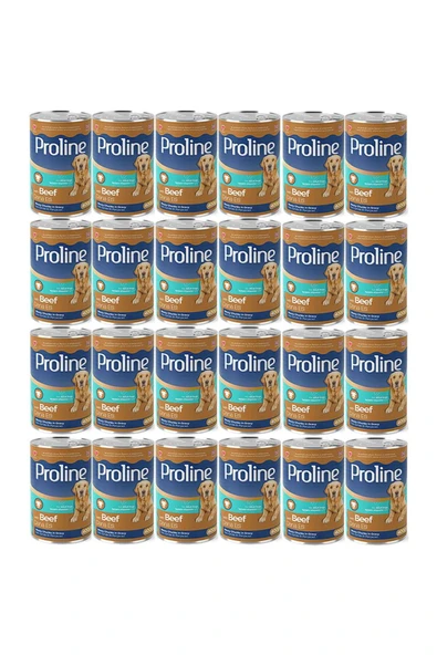 Pro Line Proline Dana Etli Yetişkin Köpek Konservesi 400 Gr*24 Adet ürün görseli 1