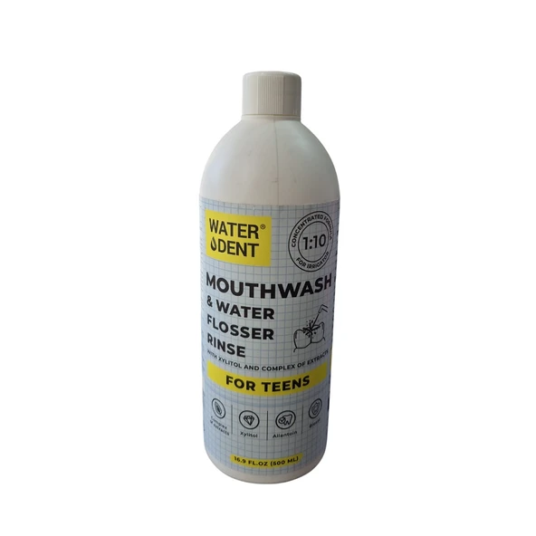 Waterdent Mouthwash Water Flosser Rinse For Teens 500 ml ürün görseli 1