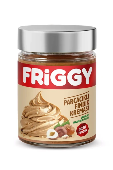 FRİGGY Parçacıklı Fındık Kreması %30 320GR ürün görseli 1