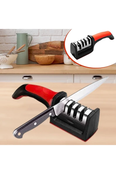 4 Aşamaları Kaymaz Taban Hızlı  Makas Bileme Aracı ürün görseli 1