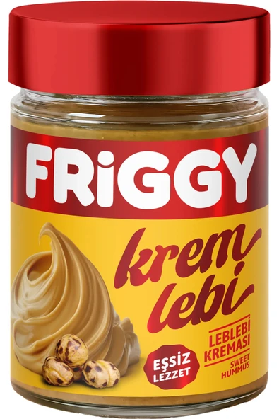 FRİGGY Kremlebi Kahvaltılık Sürülebilir Doğal Katkısız 320GR Kremlebi Orijinal Leblebi Kreması ürün görseli 1