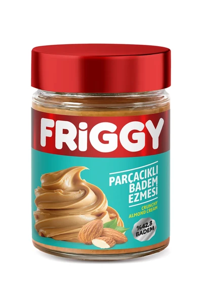 FRİGGY Parçacıklı Badem Ezmesi %42.8 Badem 320GR ürün görseli 1