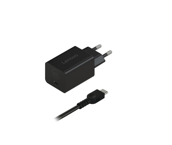 Lenovo GaN Nano 65W Adaptörü 40AWGN65EU ürün görseli 1