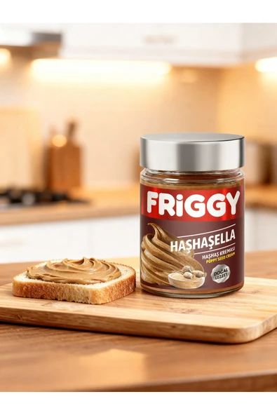 FRİGGY Haşhaşella Haşhaş Kreması 320GR - Resim 2