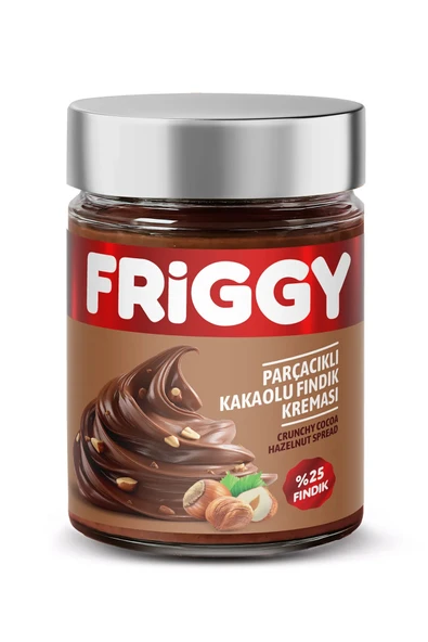 FRİGGY Parçacıklı Kakaolu Fındık Kreması 320GR ürün görseli 1