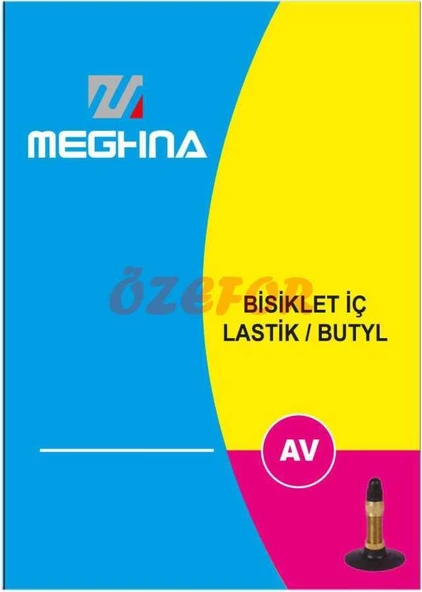 26 X 1.95 / 2.125 A/V [48 MM] - BUTYL [KUTULU] - MEGHNA ürün görseli 1